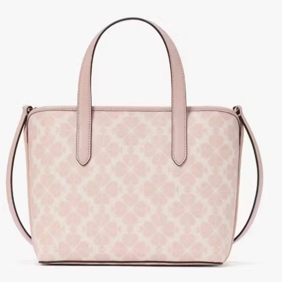 Kate Spade Pink Signature Small Tote Bag VEGAN - Picture 7 of 14
